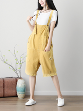 Wrangler Denim – Stilvolle kurze Latzhose